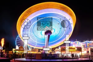 fotografia noturna em viagem