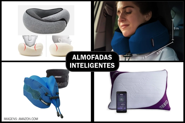 Travesseiros Inteligentes para Descansar em Longos Voos